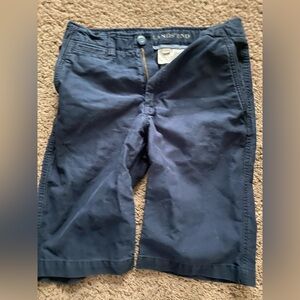 Navy Lands End Shorts